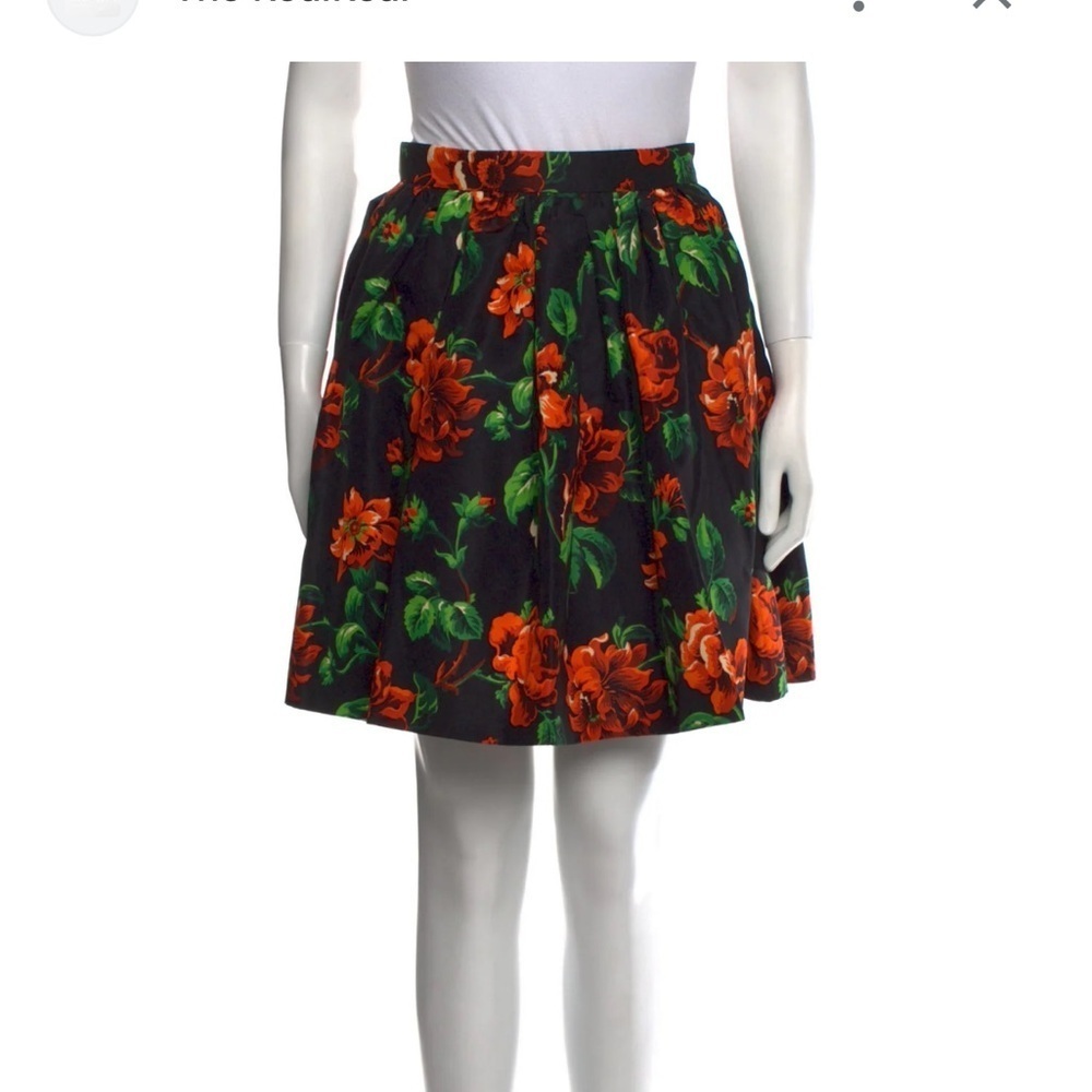 Mui Miu floral skirt L